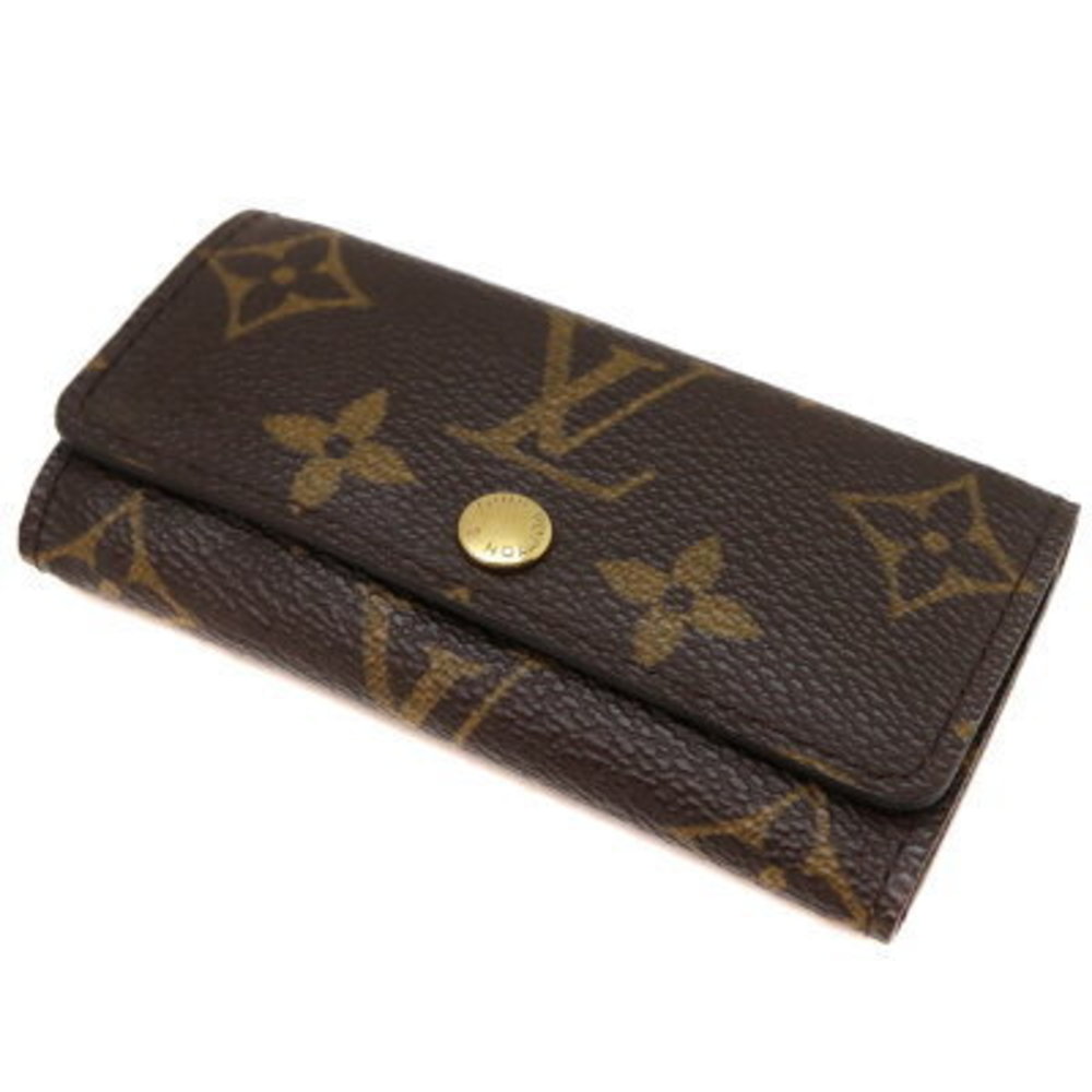 Louis Vuitton Multicle Key Case Monogram Brown LV - Picture 1 of 6